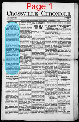Page thumbnail for Crossville Chronicle