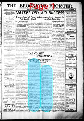 Page thumbnail for The Brookings Register