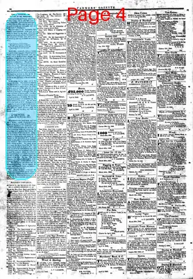 Page thumbnail for Farmers' Gazette, And Cheraw Advertiser