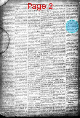 Page thumbnail for Farmers' Gazette, And Cheraw Advertiser