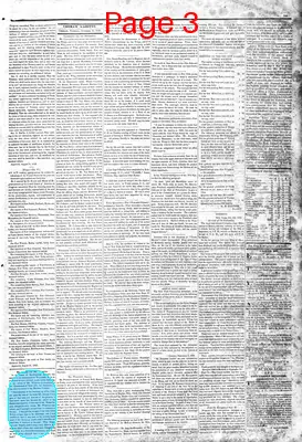 Page thumbnail for Farmers' Gazette, And Cheraw Advertiser