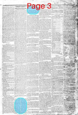 Page thumbnail for Farmers' Gazette, And Cheraw Advertiser