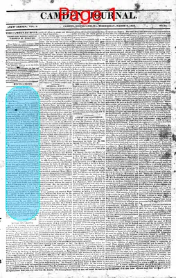 Page thumbnail for The Camden Journal