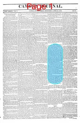 Page thumbnail for The Camden Journal