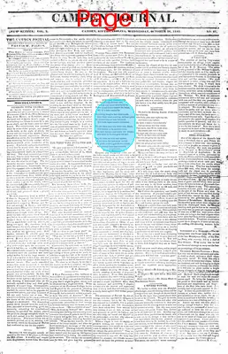 Page thumbnail for The Camden Journal