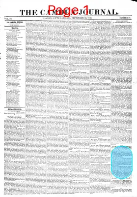 Page thumbnail for The Camden Journal