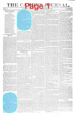 Page thumbnail for The Camden Journal