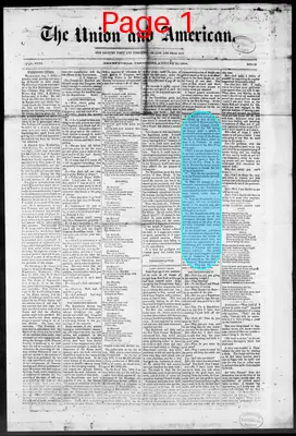 Page thumbnail for Union And American