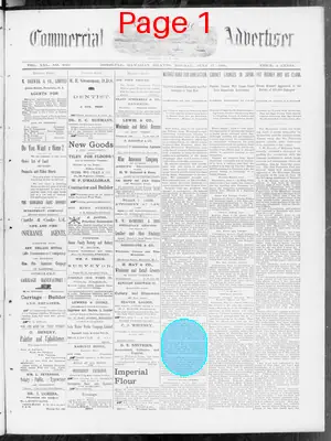 Page thumbnail for The Pacific Commercial Advertiser