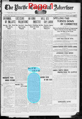 Page thumbnail for The Pacific Commercial Advertiser