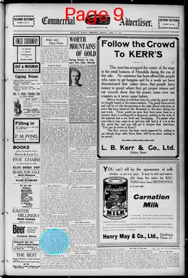 Page thumbnail for The Pacific Commercial Advertiser