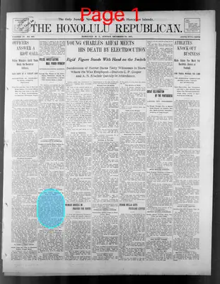 Page thumbnail for The Honolulu Republican