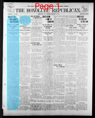 Page thumbnail for The Honolulu Republican