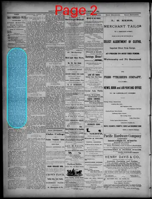 Page thumbnail for Daily Honolulu Press
