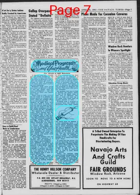 Page thumbnail for Navajo Times