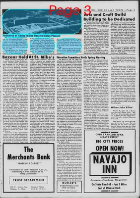 Page thumbnail for Navajo Times