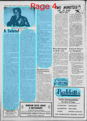 Page thumbnail for Navajo Times