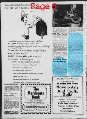 Page thumbnail for Navajo Times