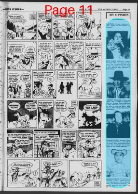Page thumbnail for Navajo Times