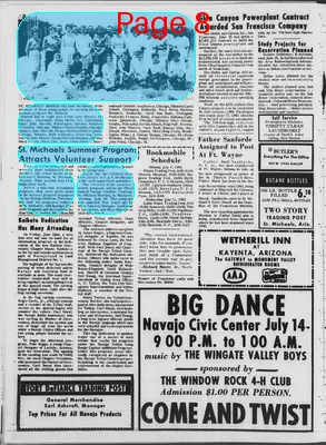 Page thumbnail for Navajo Times