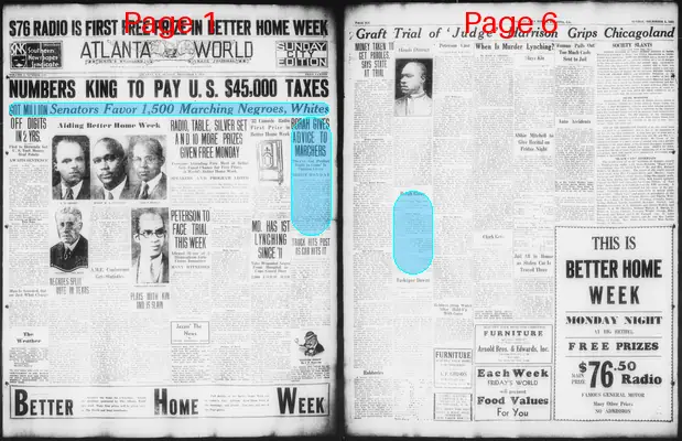 Page thumbnail for Atlanta World