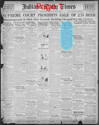 Page thumbnail for Indiana Daily Times