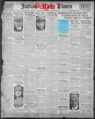 Page thumbnail for Indiana Daily Times