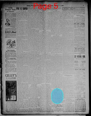 Page thumbnail for Evening Times Republican