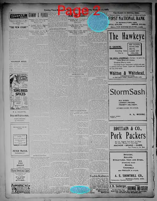 Page thumbnail for Evening Times Republican