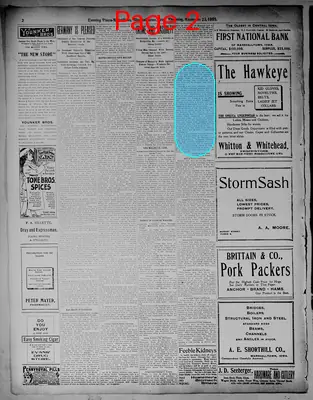 Page thumbnail for Evening Times Republican