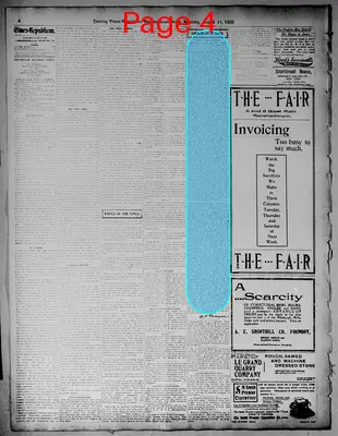 Page thumbnail for Evening Times Republican