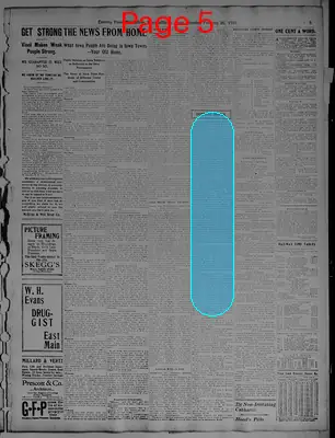 Page thumbnail for Evening Times Republican