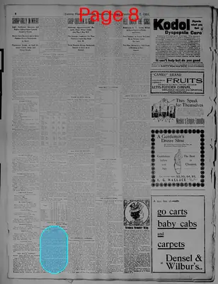 Page thumbnail for Evening Times Republican