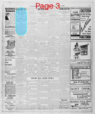 Page thumbnail for Evening Times Republican