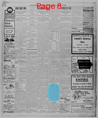 Page thumbnail for Evening Times Republican