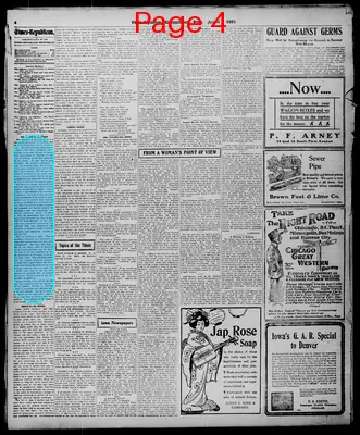 Page thumbnail for Evening Times Republican