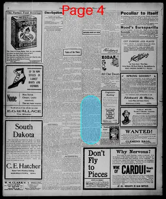 Page thumbnail for Evening Times Republican