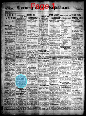 Page thumbnail for Evening Times Republican