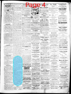 Page thumbnail for The Cedar County Advertiser
