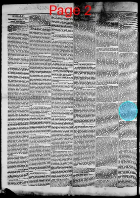 Page thumbnail for Bloomington Herald