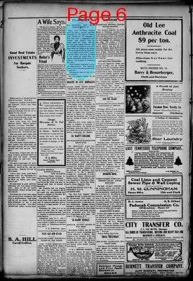 Page thumbnail for The Paducah Sun
