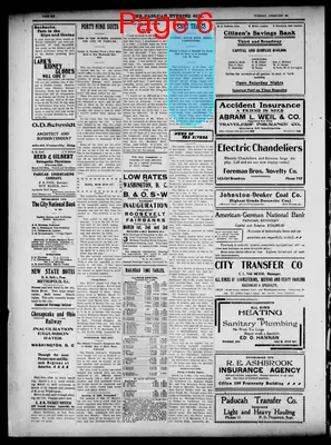 Page thumbnail for The Paducah Sun