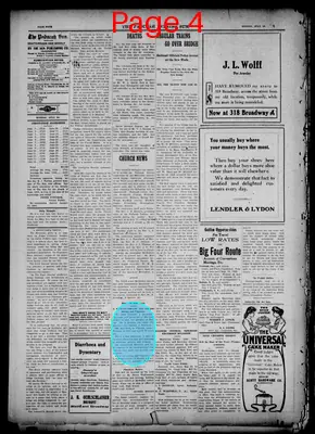 Page thumbnail for The Paducah Sun