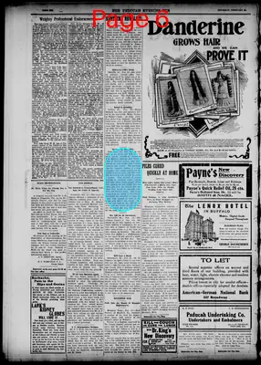 Page thumbnail for The Paducah Sun