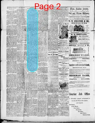 Page thumbnail for The Hickman Courier