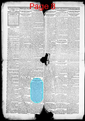 Page thumbnail for The Hickman Courier