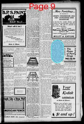 Page thumbnail for The Hickman Courier