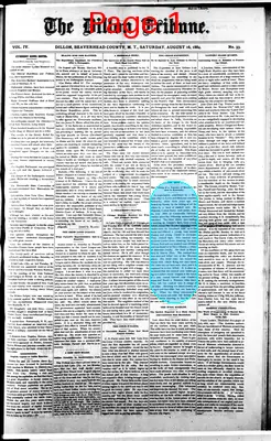 Page thumbnail for The Dillon Tribune