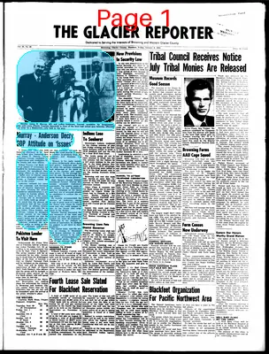 Page thumbnail for The Glacier Reporter