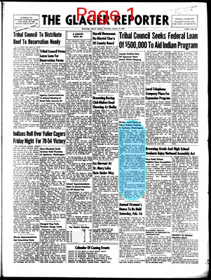Page thumbnail for The Glacier Reporter